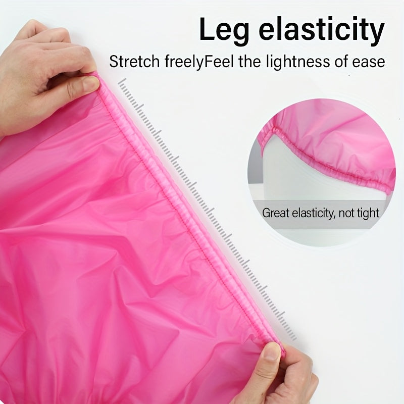 1pc Pink Adult Waterproof Diaper Covers - TPU Material, Silent Wear, Unisex Design, Medium Absorbency, Reusable Protective Underwear for Men & Women, All-Purpose Use, Comfortable & Durable, Diaper Covers for Adults, Comfortable Underwear, Simple Solid Co