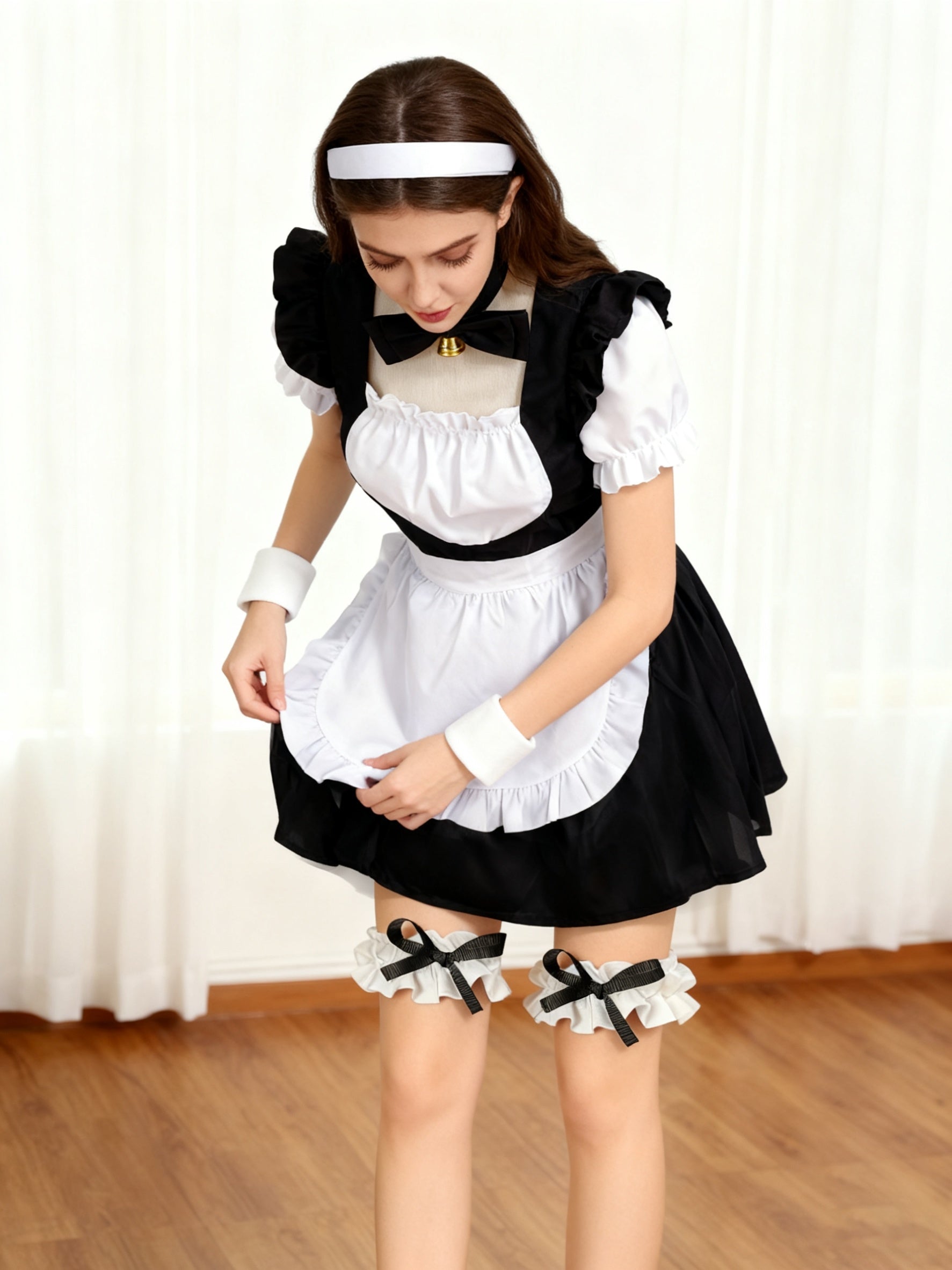 Plus Size - Plus Size - Costumes for Plus Size Kittens - Nun Cosplay for Halloween - Outfits for Stage Shows & Christmas Movie Reenactments, Plus Size Dress